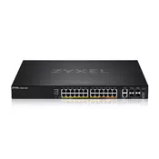 XGS2220-30HP, L3 Access Switch, 400W PoE, 16xPoE+/10xPoE++, 24x1G RJ45 2x10mG RJ45, 4x10G SFP+ Uplink, incl. 1 yr NebulaFlex Pro