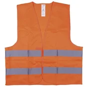 Odsevni jopič Donau Safety - oranžna barva, velikost 2XL