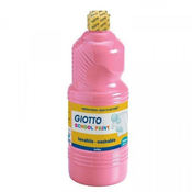 Barvice tempera 1l giotto VSE ZA ŠOLO - ROZA