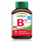 Vitamin B12 1000 µg Jamieson, 100 podjezičnih tablet