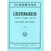 SCHUMANN:LIEDERKREIS A CYCLE OF 12 SONGS OP.39 HIGH VOICE