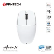 Fantech Gaming miš XD7V2 Aria II, Wireless, Beli