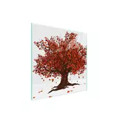 shumee STEKLENA ZAŠČITNA PLOŠČA ZA ŠTEDILNIK 50x52 TREE