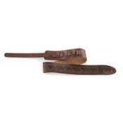 PAS ZA KITARO Ovation Guitar Straps Premium leather chocolate