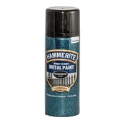Kovan efekt sprej za kovino 3v1 efekt 400ml DTR HAMMERED Hammerite - Efekt črna