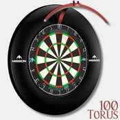 MISSION | Torus 100 | potovalna LED osvetlitev | Red