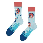 Nogavice DEDOLES - dolge, Funny Blowfish, 43-46