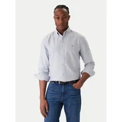 Tommy Jeans Srajca Oxford DM0DM22836 Modra Regular Fit