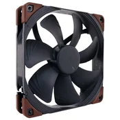 Ventilator za ohišje Noctua NF-A14 INDUSTRIALPPC-2000 PWM, 14 cm, črn/rjav