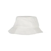 Childrens Cap Flexfit Cotton Twill Bucket, White