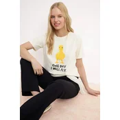 Trendyol Milla Ženska majica TWOSS26TS00091, Bela
