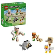 LEGO® Minecraft Puščavski napad kokošjega jezdeca (21592)