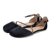Sandali barefoot ORCHID GLAMOUR Black Velvet