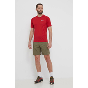 Sportska majica kratkih rukava Montane Dart Lite boja: crvena, bez uzorka, MDITS15
