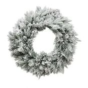Božicni venac za vrata, sneg, 30 cm ( 41-117000 )