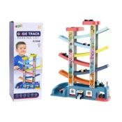 slomart Dirkalna steza LEAN TOYS z 6 avtomobilčki