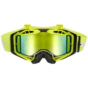Motocross naočale LS2 Aura PRO crno-žuti iridium plexiglass