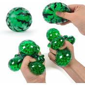 Generic Lubenica Squeeze Fans You Fun Fidget Sensory Pinch Elastična lubenica Igrača Relieve Anksioznost Squeeze Soft Ball, (21127218)