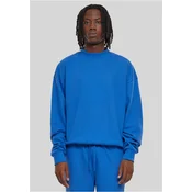 Mens Light Terry Crew Sweatshirt - Blue