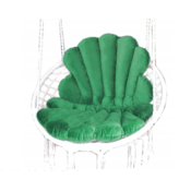 Jastuci za stolice Velvet Smaragd Shell