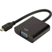 Konverter micro HDMI - VGA - Audio