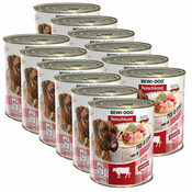 Novo BEWI DOG konzerva – goveji vampi, 12x800 g