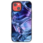 Silikonski črni ovitek za Apple iPhone 13 mini - Iris liquid