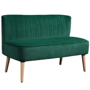 Homestar Dvosedna kavč 117x565x77 cm zelene barve