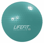 LIFEFIT Massage Ball gimnastična masažna žoga, 65 cm, turkizna