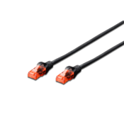 Digitus CAT 6 U-UTP 2m 2m Cat6 U/UTP (UTP) Black,Red