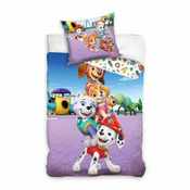 shumee Otroški posteljni komplet PAW Patrol 140 x 200 cm 100% bombaž skye