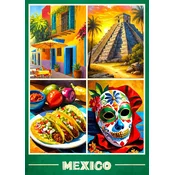 Enjoy - Puzzle Mehika - 1 000 kosov