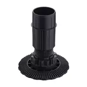 Nogica za kuh. ele. z drsnikom za privijanje, H=60/80/100/150mm za sistem za podnožja AXILO 78 | HÄFELE - 60mm