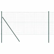 Vidaxl Sistem za pritrditev varjene žične ograje 10 x 1,4 m (Š x V)