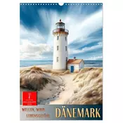 Dänemark - Wellen, Wind, Lebensgefühl (Wandkalender 2026 DIN A3 hoch), CALVENDO Monatskalender