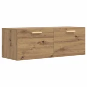 vidaXL Omarica na steni Artisan hrast 100 x 36,5 x 35 cm
