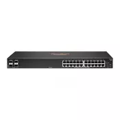 HPE Hewlett Packard Enterprise Aruba 6000 24G 4SFP Managed L3 Gigabit Ethernet (10/100/1000) 1U (R8N88A)