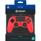 Nacon PS4 Kontroler Nacon žični Crveni, (SD3203010063)