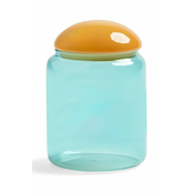 Posoda s pokrovom &k amsterdam puffy turquoise