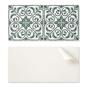 shumee Stenska dekoracija PVC plošča z vzorcem za sobo 120x60 cm rastlinski vzorec z ornamenti