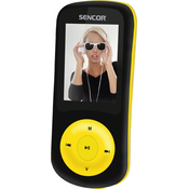 Sencor SFP 5870 BYL MP3/MP4 reproduktor 8 GB Crno, Žuto