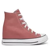 Modne superge Converse Chuck Taylor All Star Wedge A13832C Roza