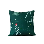 Jastucnica od mikrovlakana CHRISTMAS DRIFT 45x45 cm, zelena