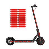INF Odsevna nalepka za skuter Xiaomi M365 Red, (21315407)