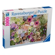 Ravensburger Puzzle Lepa cvetlična ljubezen 1000 kosov