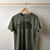 Camiseta Majica sa štampanim printom Cam 491, Muška, Maslinasta