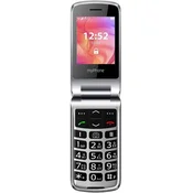myPhone Mobilni telefon MYPHONE Rumba 2 črne in srebrne barve