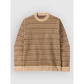 Patagonia Recycled Wool-Blend moški pulover natural