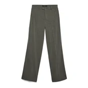 VERO MODA Hlače na rob VMTEXAS pegasto siva
