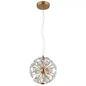 Globo 16047H - LED luster na sajli VIRINA LED/12W/230V 3000K zlatni